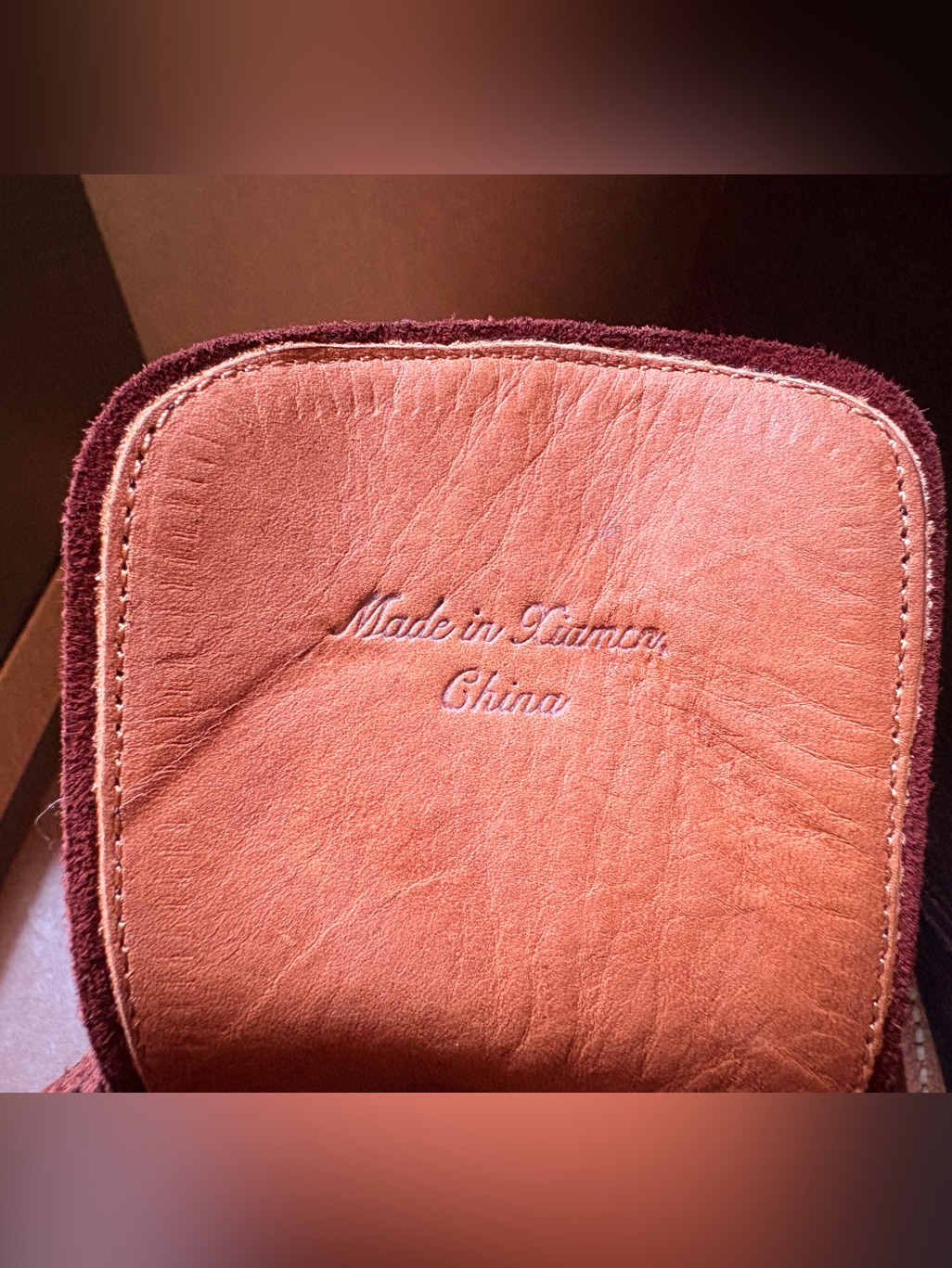 Grant Stone Diesel Boot Dark Burgundy Kudu 12 Ezz Wide New In Box — image 7 of 8